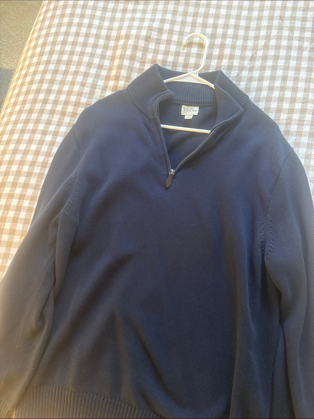 Nautica Men’s Navy Half-Zip Pullover Sweater